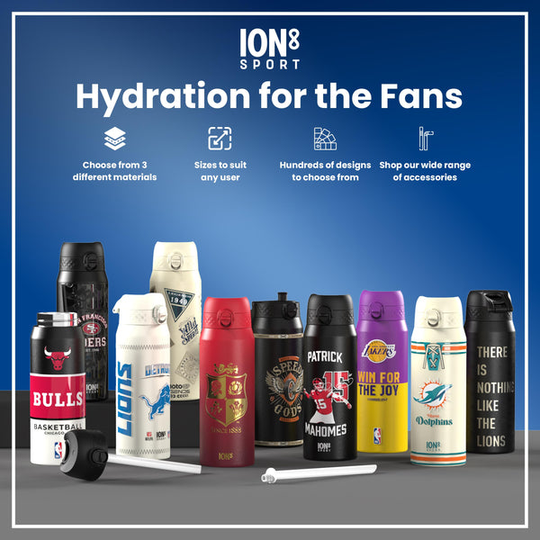 NBA x ION8, Insulated Steel Bottle, Multi Teams, 750ml (24oz)