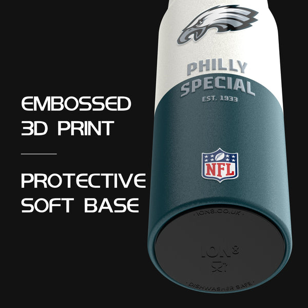 NFL x Ion8 Sports, Insulated Bottle, 50 Series, Philadelphia Eagles, 750ml (24oz)