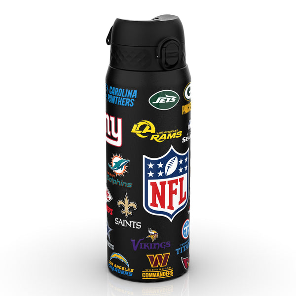NFL x Ion8 Sports, Insulated Bottle, Logo Series, Multi Teams, 750ml (24oz)