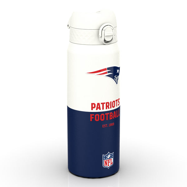 NFL x Ion8 Sports, Insulated Bottle, 50 Series, New England Patriots, 750ml (24oz)