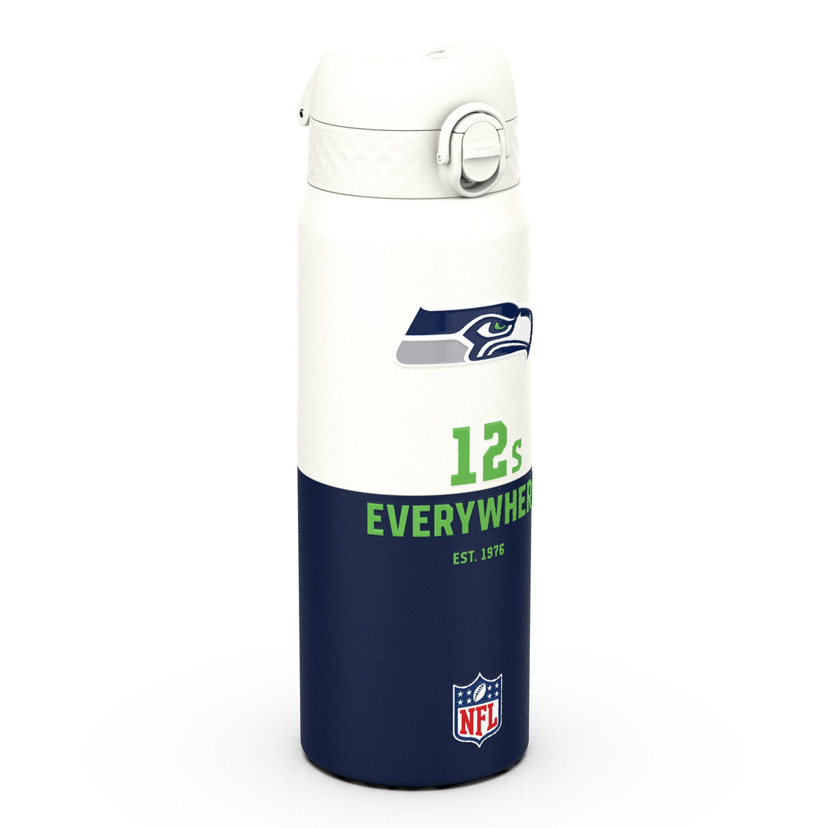 NFL x Ion8 Sports, Insulated Bottle, 50 Series, Seattle Seahawks, 750ml (24oz)