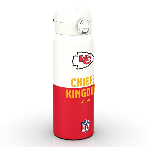 NFL x Ion8 Sports, Insulated Bottle, 50 Series, Kansas City Chiefs, 750ml (24oz)