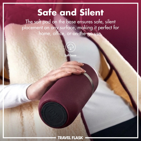 Luma Vacuum Insulated, Flask & Mug, Blackberry, 700ml (24oz)