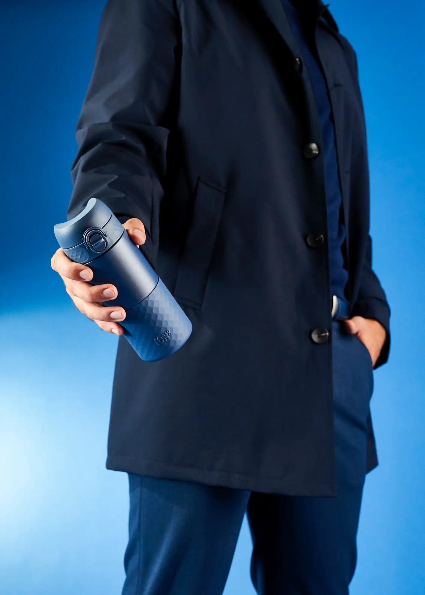 ION8 Slim Insulated Steel Insulated Water Bottle I8TS500 / plain