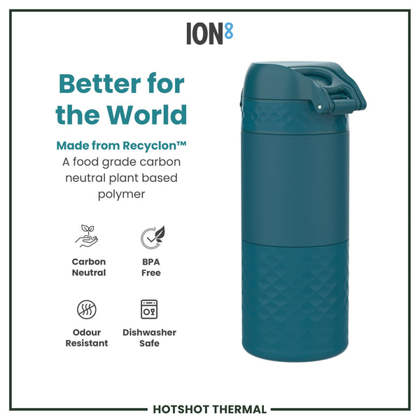 Insulated Steel, Travel Mug, Deep Teal, 360ml