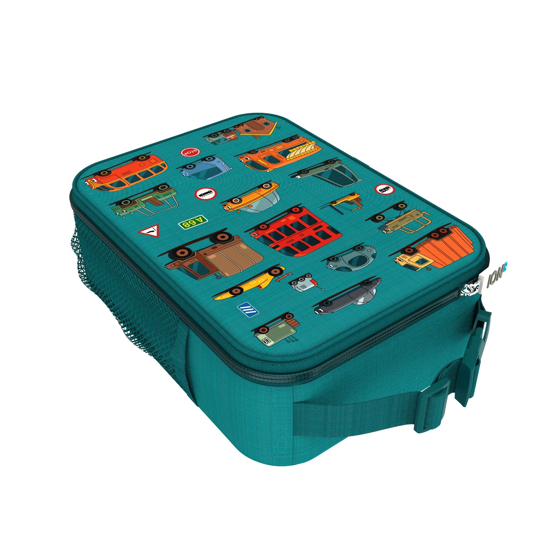 Kids Lunch Bag Insulated Automobiles Medium