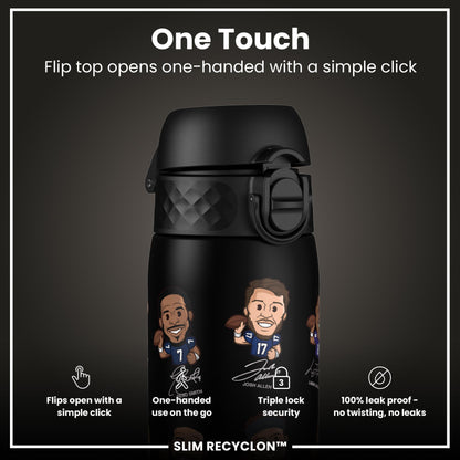 Leak Proof NFLPA Water Bottle, Recyclon, Quarterbacks, 500ml (18oz)