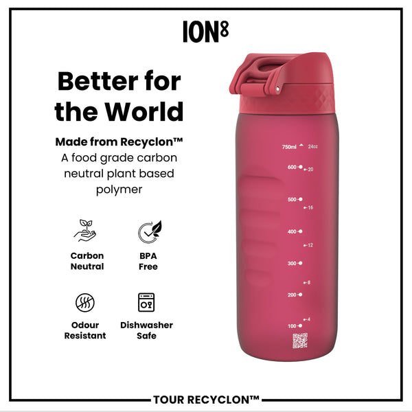Bottle, Recyclon, Viva Magenta, 750ml