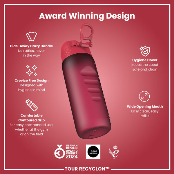 Bottle, Recyclon, Viva Magenta, 750ml