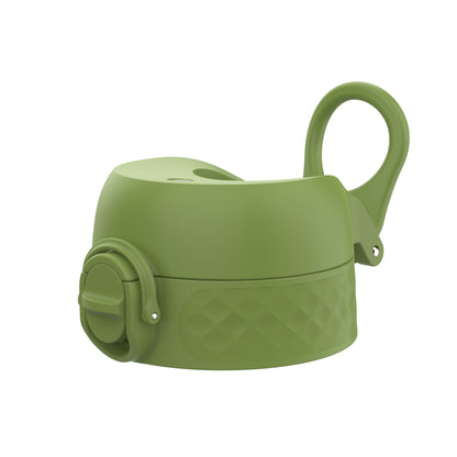 Leak Proof Water Bottle Replacement Lid, Khaki Green, Large