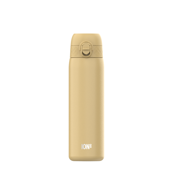 Leak Proof Slim Water Bottle, Personalised, Stainless Steel, 600ml