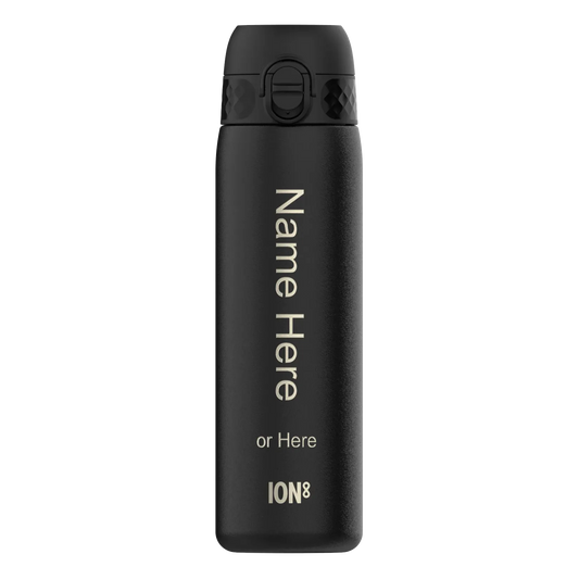 Insulated Water Bottles - Leak Proof Slim Thermal Steel Water Bottle, Personalised, Vacuum Insulated, 500ml