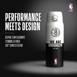 NBA x ION8, Insulated Steel Bottle, Brooklyn Nets, 750ml (24oz) — additional product photo