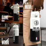 NBA x ION8, Insulated Steel Bottle, Brooklyn Nets, 750ml (24oz) — additional product photo