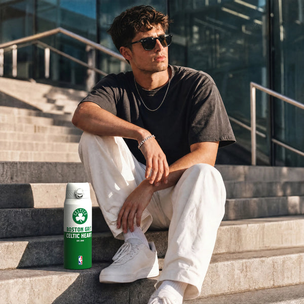 NBA x ION8, Insulated Steel Bottle, Boston Celtics, 750ml (24oz) — additional product photo