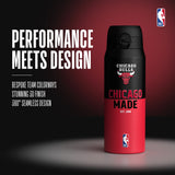 NBA x ION8, Insulated Steel Bottle, Chicago Bulls, 750ml (24oz) — additional product photo