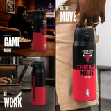 NBA x ION8, Insulated Steel Bottle, Chicago Bulls, 750ml (24oz) — additional product photo