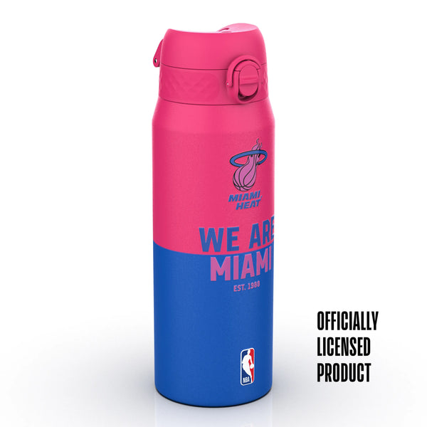 NBA x Ion8 Sports, Insulated Bottle, Miami Heat, 750ml (24oz) — product photo