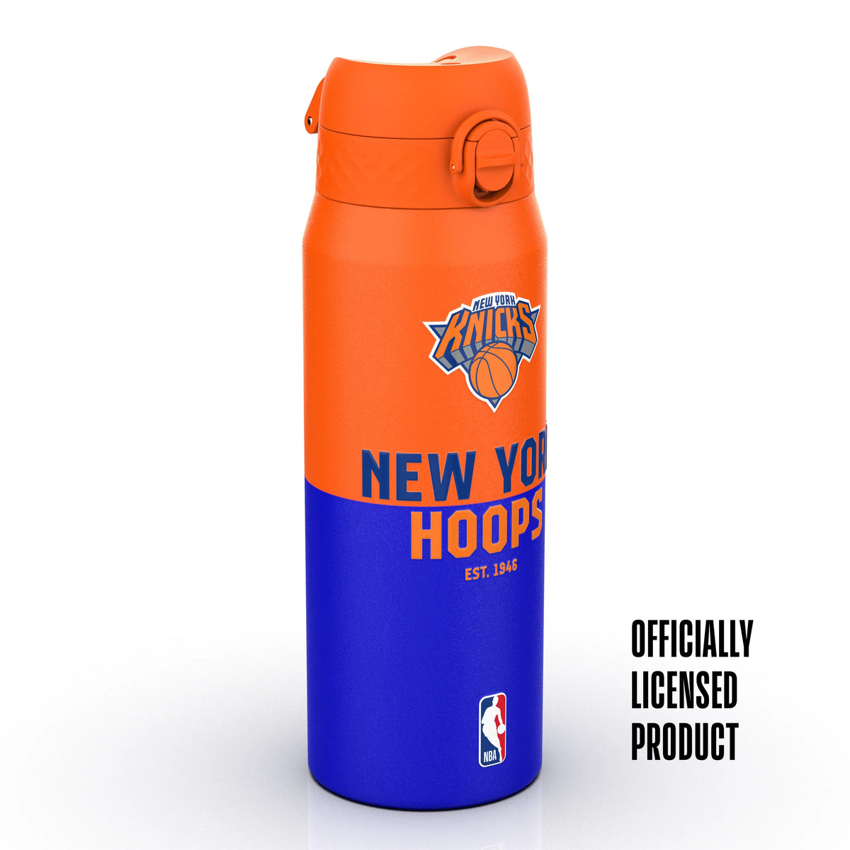 NBA x ION8, Insulated Steel Bottle, NY Knicks, 750ml (24oz) — product photo