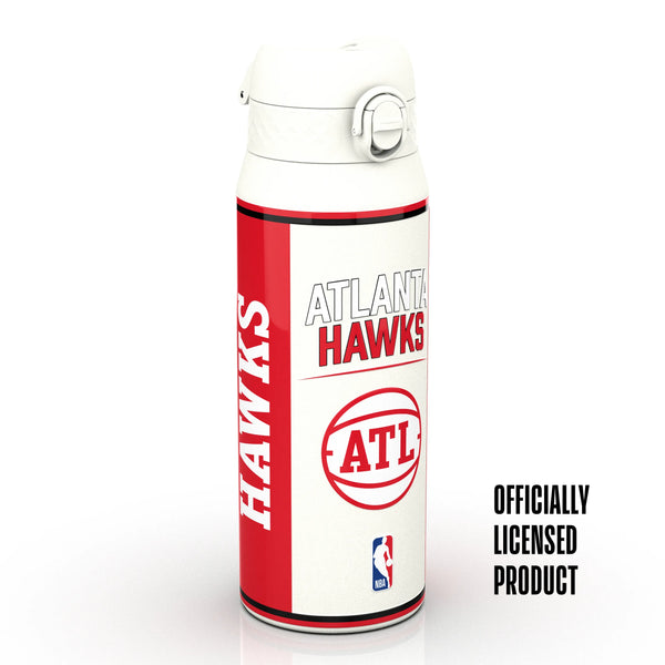 NBA x ION8, Insulated Steel Bottle, Atlanta Hawks, 750ml (24oz) — product photo