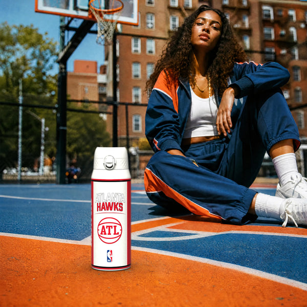 NBA x ION8, Insulated Steel Bottle, Atlanta Hawks, 750ml (24oz) — additional product photo