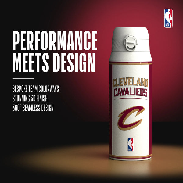 NBA x ION8, Insulated Steel Bottle, Cleveland Cavaliers, 750ml (24oz) — additional product photo