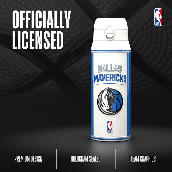 NBA x ION8, Insulated Steel Bottle, Dallas Mavericks, 750ml (24oz) — additional product photo