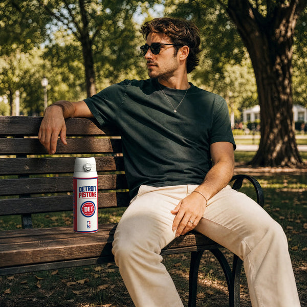 NBA x ION8, Insulated Steel Bottle, Detroit Pistons, 750ml (24oz) — additional product photo