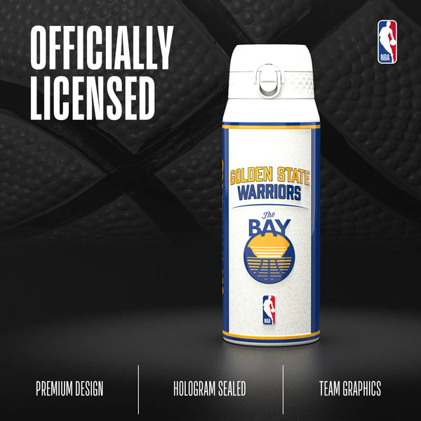 NBA x ION8, Insulated Steel Bottle, GS Warriors, 750ml (24oz) — additional product photo