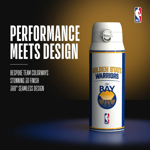 NBA x ION8, Insulated Steel Bottle, GS Warriors, 750ml (24oz) — additional product photo