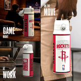 NBA x ION8, Insulated Steel Bottle, Houston Rockets, 750ml (24oz) — additional product photo