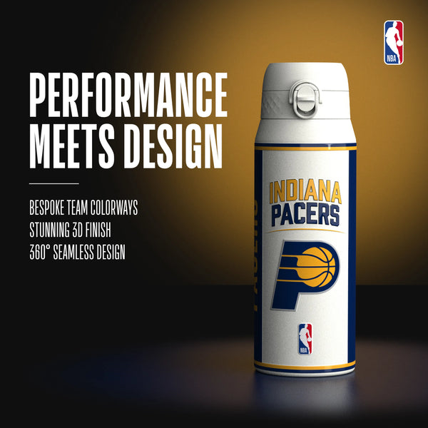 NBA x ION8, Insulated Steel Bottle, Indiana Pacers, 750ml (24oz) — additional product photo