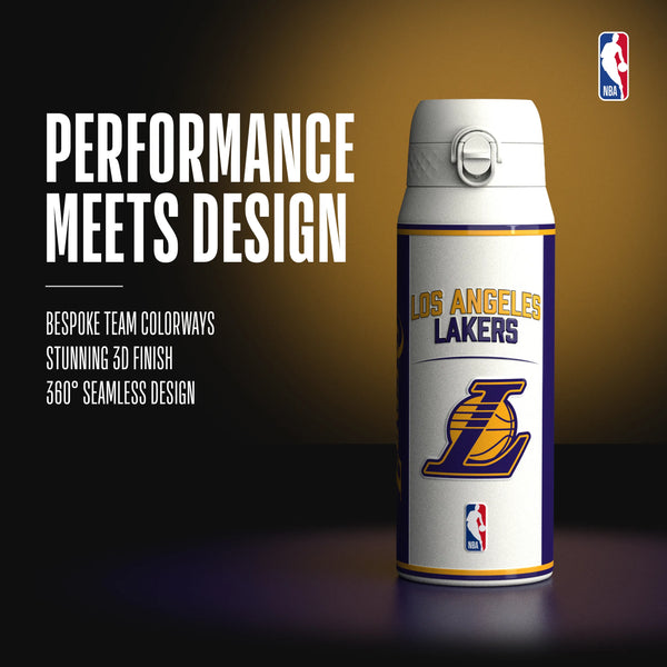 NBA x ION8, Insulated Steel Bottle, LA Lakers, 750ml (24oz) — additional product photo