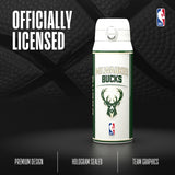 NBA x ION8, Insulated Steel Bottle, Milwaukee Bucks, 750ml (24oz) — additional product photo