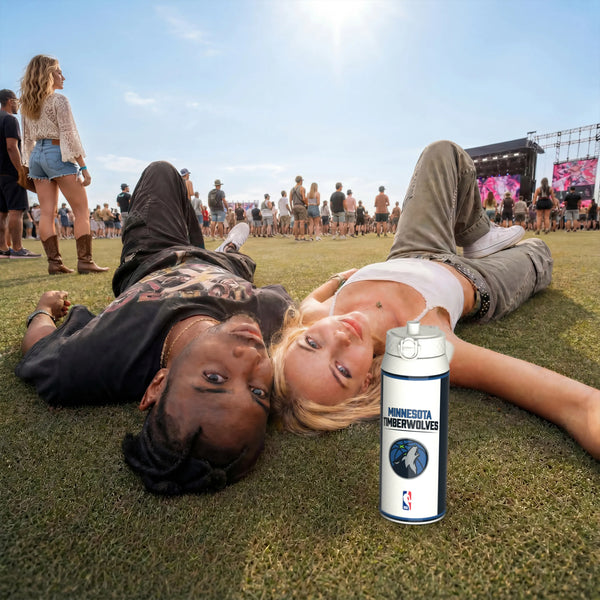 NBA x ION8, Insulated Steel Bottle, MN Timberwolves, 750ml (24oz) — additional product photo