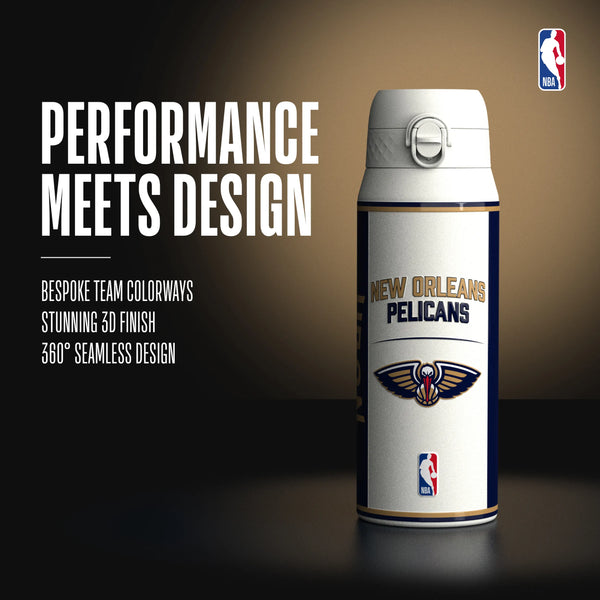 NBA x ION8, Insulated Steel Bottle, NOLA Pelicans, 750ml (24oz) — additional product photo