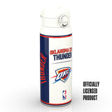 NBA x ION8, Insulated Steel Bottle, OK City Thunder, 750ml (24oz) — product photo
