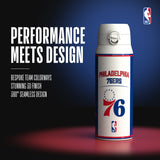 NBA x ION8, Insulated Steel Bottle, Philadelphia 76ers, 750ml (24oz) — additional product photo