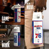 NBA x ION8, Insulated Steel Bottle, Philadelphia 76ers, 750ml (24oz) — additional product photo
