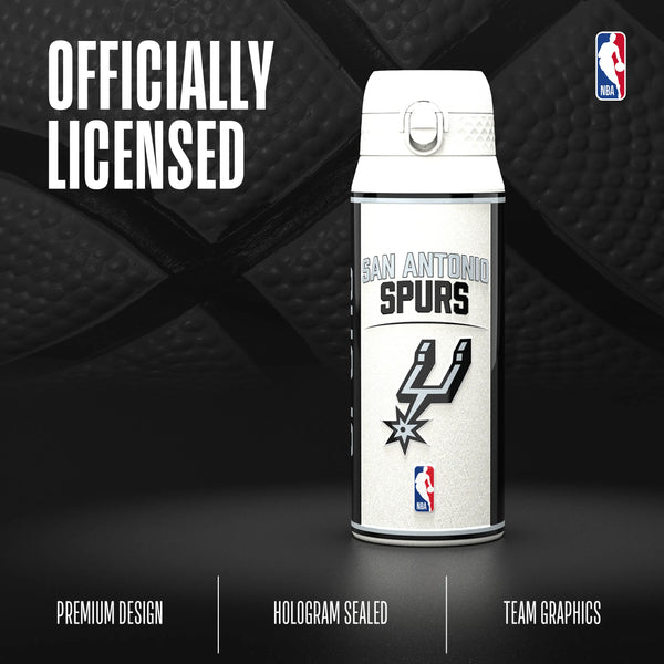 NBA x ION8, Insulated Steel Bottle, SA Spurs, 750ml (24oz) — additional product photo