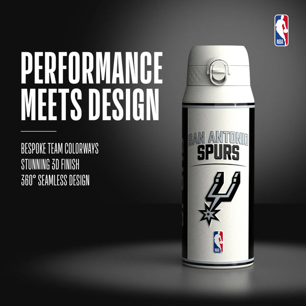 NBA x ION8, Insulated Steel Bottle, SA Spurs, 750ml (24oz) — additional product photo
