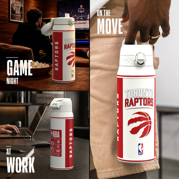 NBA x ION8, Insulated Steel Bottle, Toronto Raptors, 750ml (24oz) — additional product photo