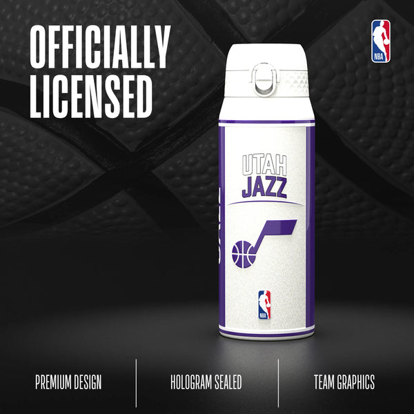 NBA x ION8, Insulated Steel Bottle, Utah Jazz, 750ml (24oz) — additional product photo