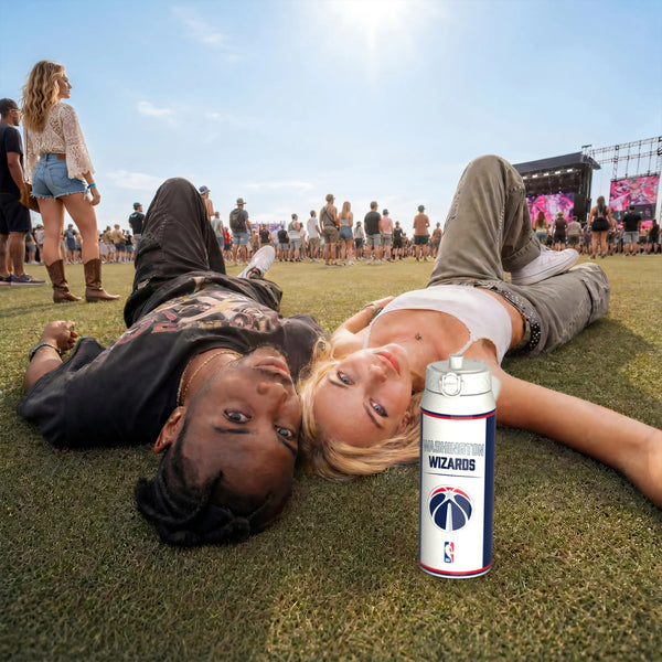 NBA x ION8, Insulated Steel Bottle, D.C Wizards, 750ml (24oz) — additional product photo