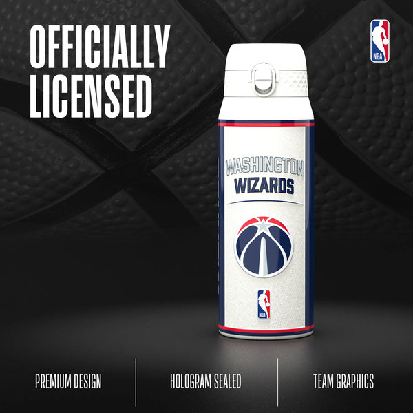 NBA x ION8, Insulated Steel Bottle, D.C Wizards, 750ml (24oz) — additional product photo