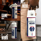 NBA x ION8, Insulated Steel Bottle, D.C Wizards, 750ml (24oz) — additional product photo