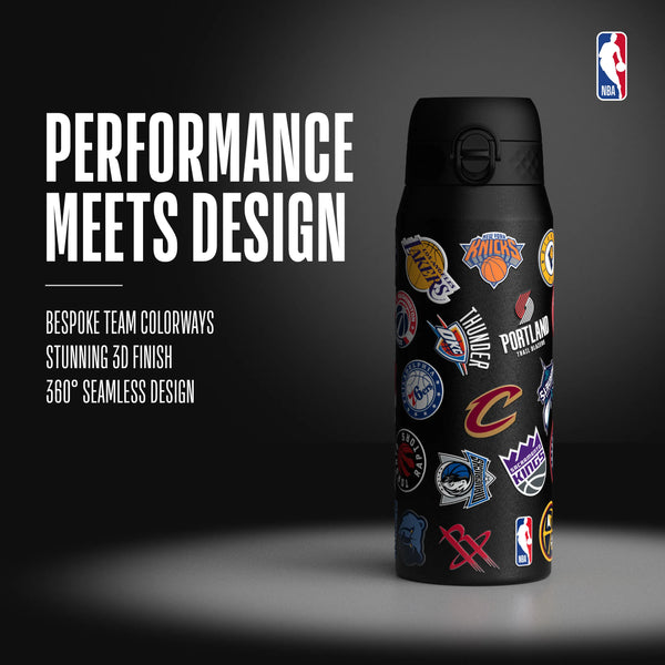 NBA x ION8, Insulated Steel Bottle, Multi Teams, 750ml (24oz) — additional product photo