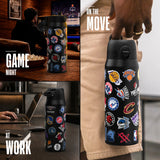 NBA x ION8, Insulated Steel Bottle, Multi Teams, 750ml (24oz) — additional product photo