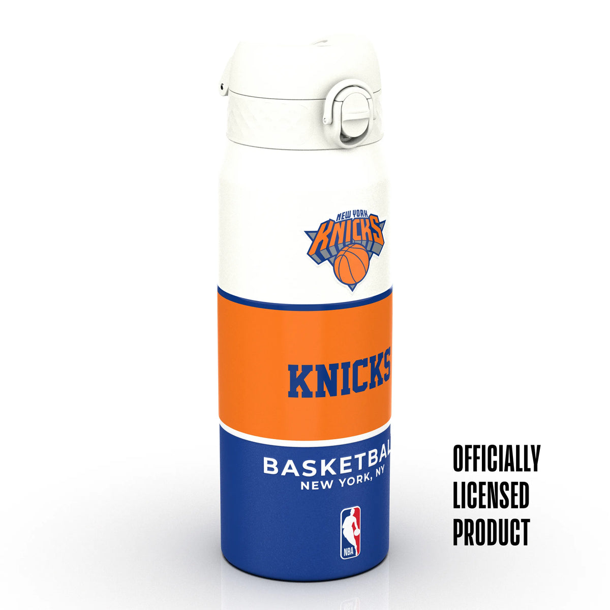 NBA x ION8, Insulated Steel Bottle, NY Knicks, 750ml (24oz) — product photo