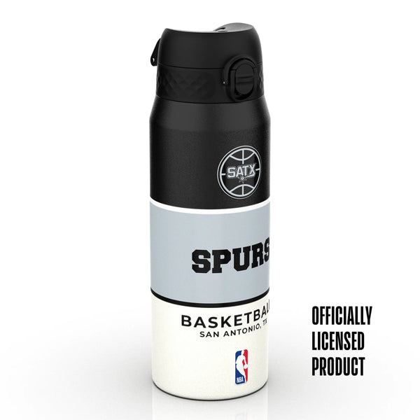 NBA x ION8, Insulated Steel Bottle, SA Spurs, 750ml (24oz) — product photo